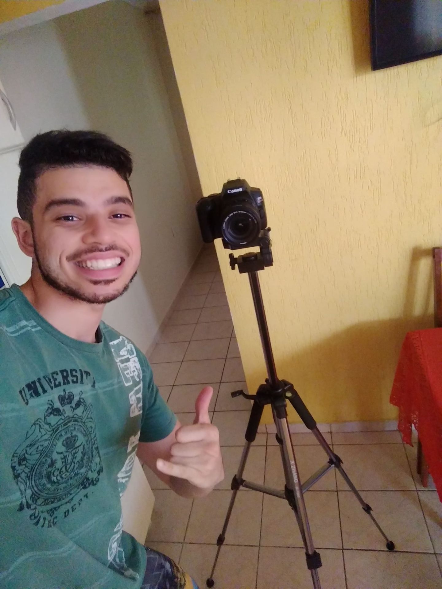Giovanni no início, antes