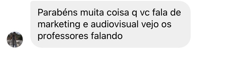 Depoimento de aluno 6